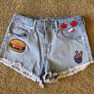 Denim short